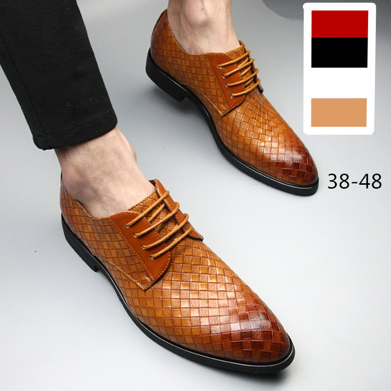 Elegant Men’s Leather Business Shoes