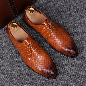 Elegant Men’s Leather Business Shoes