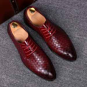 Elegant Men’s Leather Business Shoes